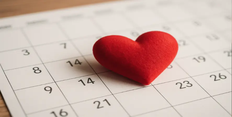 تاریخ دقیق ولنتاین امسال (1404)