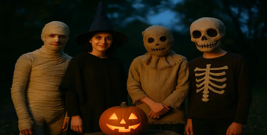 ۱۰ ایده خلاقانه برای لباس هالووینی دست‌ساز در سال ۲۰۲۵
