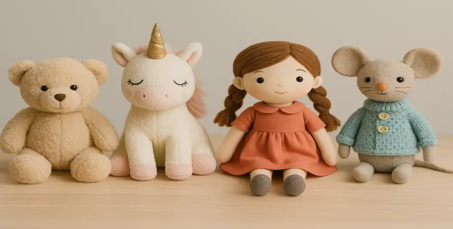 انواع عروسکها