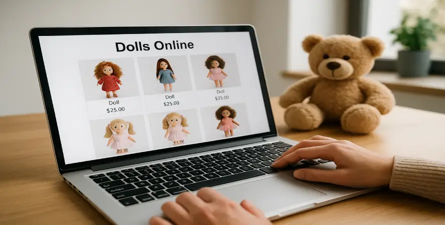 خرید آنلاین عروسک