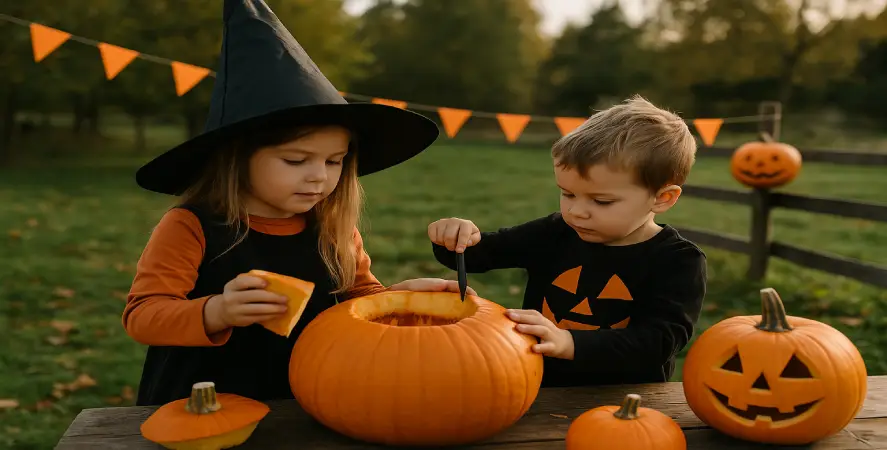 چگونه کودکان را برای جشن هالووین آماده کنیم؟