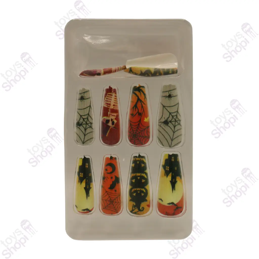 ناخن مصنوعی طرح هالووین